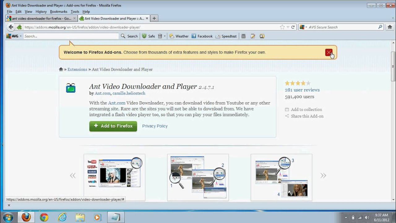 Ant Video Downloader For Firefox Android